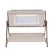 Детская приставная кроватка с матрасом передвижная CARRELLO Gracia CRL-16502 Linen Beige с рождения - изображение 2