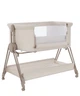 Детская приставная кроватка с матрасом передвижная CARRELLO Gracia CRL-16502 Linen Beige с рождения - изображение 7