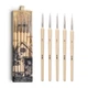 Набір пензлів HIMI 5 шт., лайнер Detail Painting Brush Set - изображение 2