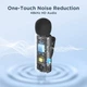 Беспроводной петличный микрофон BOYA BY-V4D для iPhone и смартфонов, 4 микрофона - изображение 2
