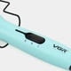 Тройная плойка волна для укладки волос VGR V 595 керамическая с регулятором температуры 90 Вт Бирюзовая с черным - изображение 7