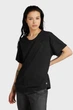 Жіноча чорна футболка Rolled up sl BF rrt wmn G-Star RAW XS D24524,4107 - зображення 3