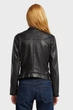 Жіноча чорна шкіряна куртка Leather biker jacket G-Star RAW XS D27160,D555 - зображення 3
