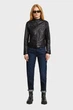 Жіноча чорна шкіряна куртка Leather biker jacket G-Star RAW XS D27160,D555 - зображення 4