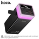 УМБ Павербанк для ноутбука HOCO DB103 40000 mAh 65W 2USB/1Type-C Зовнішній акумулятор Power Bank із вбудованими кабелями та кемпінговим ліхтариком Black - зображення 4