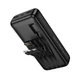 УМБ Павербанк HOCO J163A 20000 mAh 2USB/Type-C Портативний зовнішній акумулятор Power Bank із вбудованими кабелями USB/Micro/Type-C/Lightning Black - зображення 4