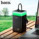 УМБ Павербанк для ноутбука HOCO DB103A 60000 mAh 65W 2USB/1Type-C Зовнішній акумулятор Power Bank із вбудованими кабелями та кемпінговим ліхтариком Black - зображення 8