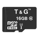 Карта пам'яті T&G (UHS-3) microSDHC Class 10 - 16GB (без адаптера) Чорний - зображення 1