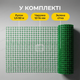 Сітка вольєрна AgroStar 1,5х50м для пташника сітка пластикова зелена полімерна комірка 12х14мм уф захист - зображення 9