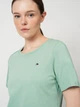 Плаття-футболка коротке літнє жіноче Tommy Hilfiger 11738 XL Оливкове (smt2000000045634) - зображення 4