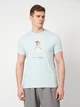 Футболка бавовняна чоловіча Polo Ralph Lauren 11741 2XL Блакитна (smt2000000045740) - зображення 1