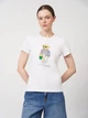 Футболка бавовняна жіноча Polo Ralph Lauren 11745 M Біла (smt2000000045924) - зображення 1