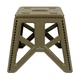 Стул туристический пластиковый Tribe Camp Chair High (T-EF-0002-olive) - изображение 2