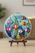 Набор для валяния картины из шерсти «Подводный мир» цвет разноцветный Brushme ЦБ-00295389 - изображение 2