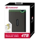 Жорсткий диск Transcend StoreJet 25M3 Iron Gray Slim 4.0TB 2.5" USB (TS4TSJ25M3S) - зображення 5