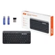 Клавиатура мембранная 2E KS250 84key, WL/BT, EN/UK, черно-серый - изображение 5