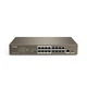 Комутатор Коммутатор TENDA TEF1118P-16-150W (16xFE PoE, 1xGE/SFP, 135Вт max) - зображення 2