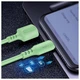 Кабель ColorWay USB-USB Type-C, soft silicone, 2.4А, 1м, Green (CW-CBUC042-GR) - зображення 5