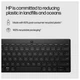 Клавиатура HP 350 Compact Multi-Device BT UKR black - изображение 3