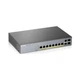 Коммутатор ZYXEL GS1350-12HP (8xGE PoE+, 2xGE, 2xSFP,max 130W, L2, металл) - изображение 1