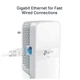 Адаптер Powerline TL-WPA7617KIT (TL-WPA7617 + TL-PA7017P) AC1200 AV1000 1xGE MESH розетка - зображення 8