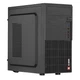 Корпус 2E Basis RD8603U-400, с БП 2E ATX400, 1xUSB3.0, 2xUSB2.0, Perforated Side, mATX, черный - изображение 1