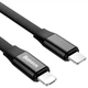 Кабель Baseus Two-in-one Portable Cable（Android/iOS）Black (CALMBJ-01) - изображение 2
