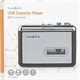 Konwerter kasetowy Nedis USB Grey (ACGRU100GY) - obraz 2
