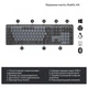 Клавіатура Logitech MX Mechanical Graphite Clicky (920-010759) - зображення 7