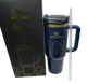 Термос термокружка Stanley Quencher H2.0 Tumbler из нержавеющей стали 1,18 л Royal Blue Gold KT7001972 - изображение 1