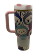 Термос термокружка Stanley Quencher H2.0 Tumbler из нержавеющей стали 1,18 л Labubu Cup Premium Look KT8005202 - изображение 4