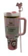 Термос термочашка Stanley Quencher H2.0 Tumbler з нержавіючої сталі 1,18 л Labubu Pink KT8005201 - зображення 3
