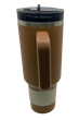 Термос термочашка Stanley Quencher ProTour Flip Straw Tumbler з нержавіючої сталі Caramel Brown 1,18 л KT7001976 - зображення 7