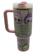 Термос термокружка Stanley Quencher H2.0 Tumbler из нержавеющей стали 1,18 л Labubu Cup Gift Box Style KT8005203 - изображение 4
