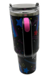Термос термокружка Stanley Quencher H2.0 Tumbler из нержавеющей стали 1,18 л Rockstar Neon Black KT7001983 - изображение 8