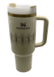 Термос термочашка Stanley Quencher H2.0 Tumbler з нержавіючої сталі 1,18 л Champagne Ivory Gold KT7001971 - зображення 2