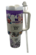 Термос термочашка Stanley Quencher H2.0 Tumbler з нержавіючої сталі 1,18 л Halloween Ghost Tumbler Set KT7001970 - зображення 3