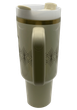 Термос термочашка Stanley Quencher H2.0 Tumbler з нержавіючої сталі 1,18 л Champagne Ivory Gold KT7001971 - зображення 6