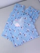 Хлібна піжама Pijamoni XL Синя з зайчиками - зображення 1
