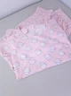 Хлібна піжама Pijamoni XL Розова з білими котиками - зображення 3
