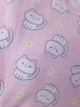 Хлібна піжама Pijamoni XL Розова з білими котиками - зображення 4