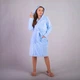 Махровий халат з поясом та капюшоном Tiana style 42-44 Блакитний - изображение 1