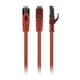 Патч-корд 2м S/FTP Cat 6A CU LSZH red Cablexpert (PP6A-LSZHCU-R-2M) - зображення 1