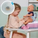 Игрушечный туалет для кукол BABY born - со звуком и аксессуарами, розовый, для кукол 36–43 см - изображение 3