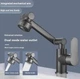 Складной кран-смеситель поворотный 360° Water Tap Faucet, с аэратором для кухни и ванной, смеситель-трансформер с двумя режимами подачи воды, графитовый - изображение 6