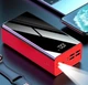 Потужний повербанк з ліхтариком та LED-дисплеєм 50000 mAh (2xUSB, microUSB, Type-C), універсальна мобільна батарея, червона - зображення 7
