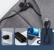 Электро‑пояс с подогревом USB 105×20 см, графеновый нагрев, 3 режима температуры, портативный, согревающий для рук и поясницы, серый - изображение 3