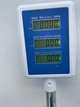 Торговые весы Rainberg RB-304, со стойкой и аккумулятором, до 100 часов автономно работы, для точного взвешивания товаров до 50 кг, платформа из нержавеющей стали + ЖК дисплей, черные - изображение 10