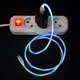 Кабель для зарядки та передачі даних USB TYPE-C світловий - зображення 3