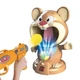 Интерактивная игра Воздушный тир Hamster with gunner, Хомяк с дисплеем счета, Пистолет с мячиками и мишенью, безопасный игровой набор для детей - изображение 3